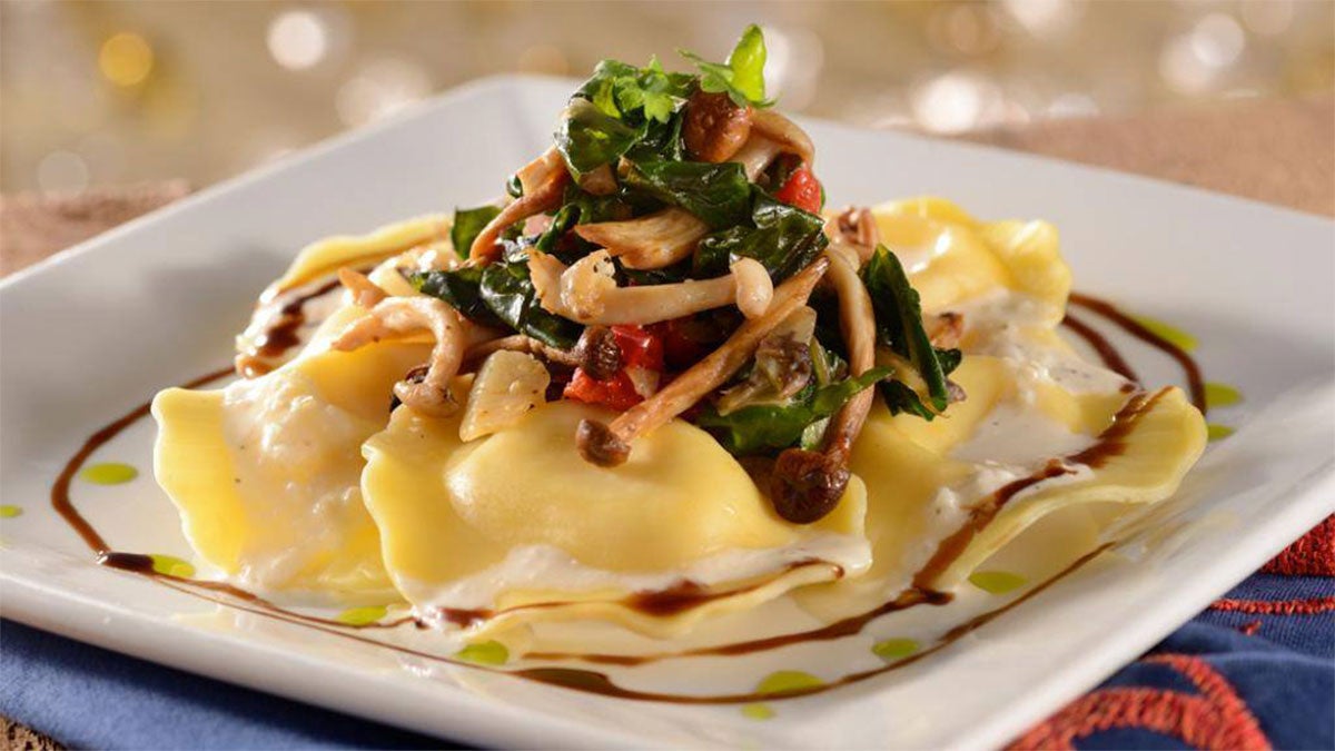 Four Cheese Stuffed Pasta